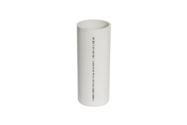 UPVC PIPE 110 MM PN-10 S/C WHITE for High-Pressure Plumbing and Irrigation Applications