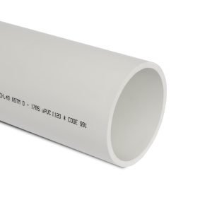 UPVC PIPE 110 MM PN-10 S/C WHITE for High-Pressure Plumbing and Irrigation Applications