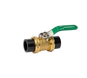 UV DOUBLE UNION BALL VALVE 50 mm